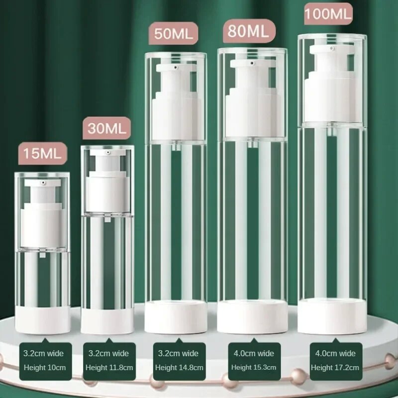 Luxury Skincare Packaging - 15/30/50/80/100 мл вакуумная бутылка для путешествий,