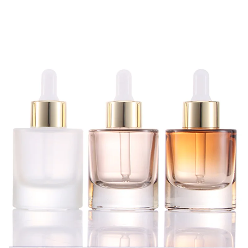 Luxury Skincare Packaging - Стеклянная бутылка для масла, маленькая высококачественная